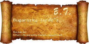 Bugarszky Teréz névjegykártya
